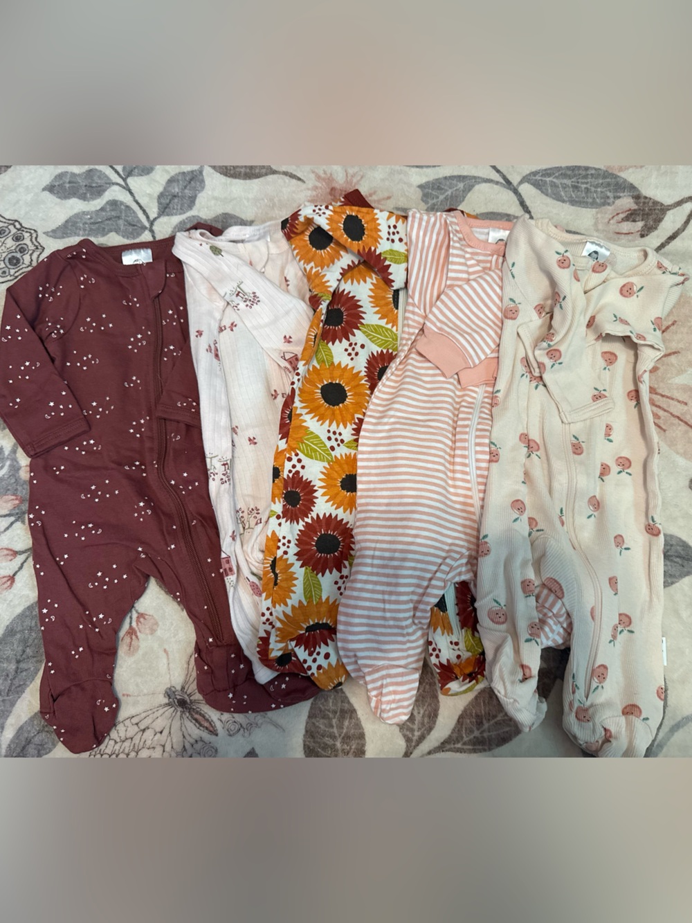 Bundle of newborn sleepers